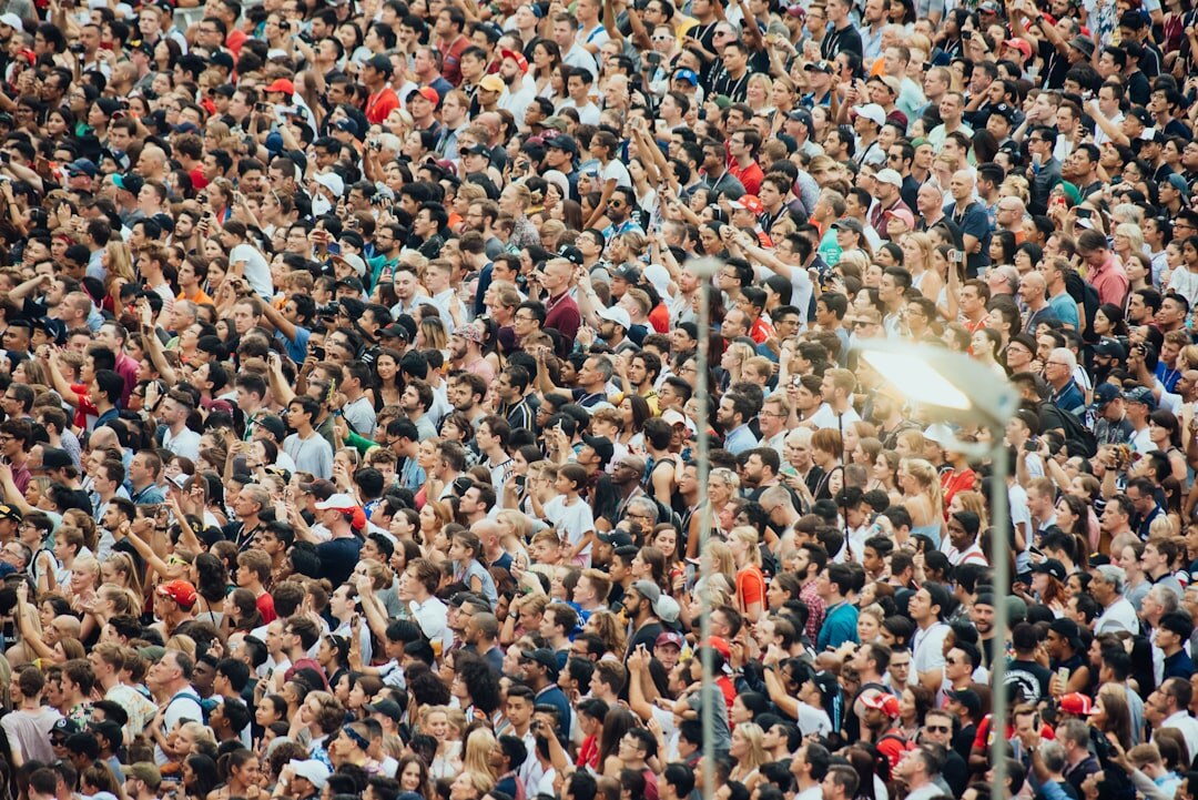crowd of fans