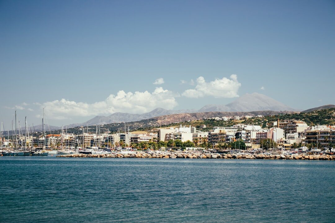 coastal town view